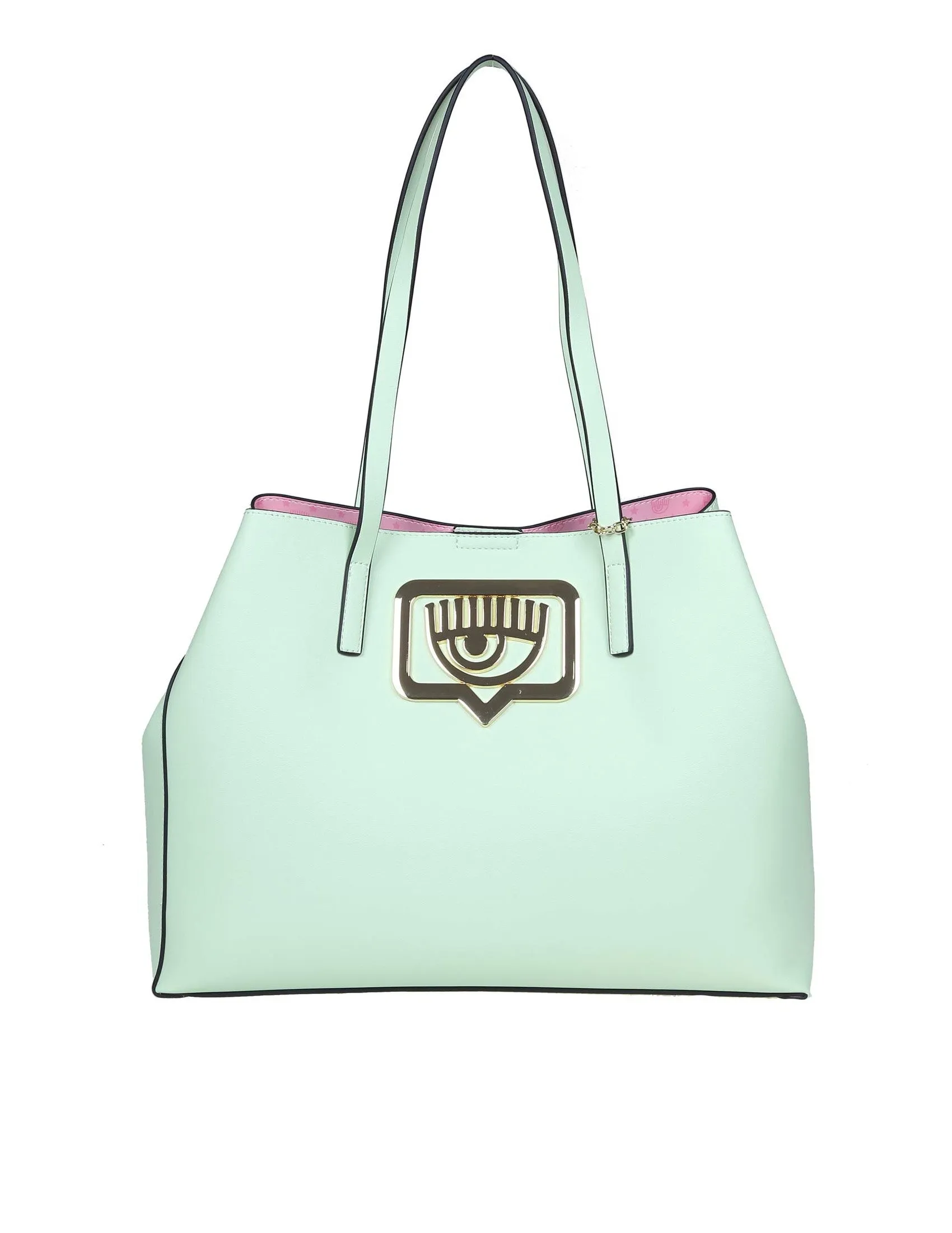 Chiara Ferragni Bold Eye Medium Top Handle Bag