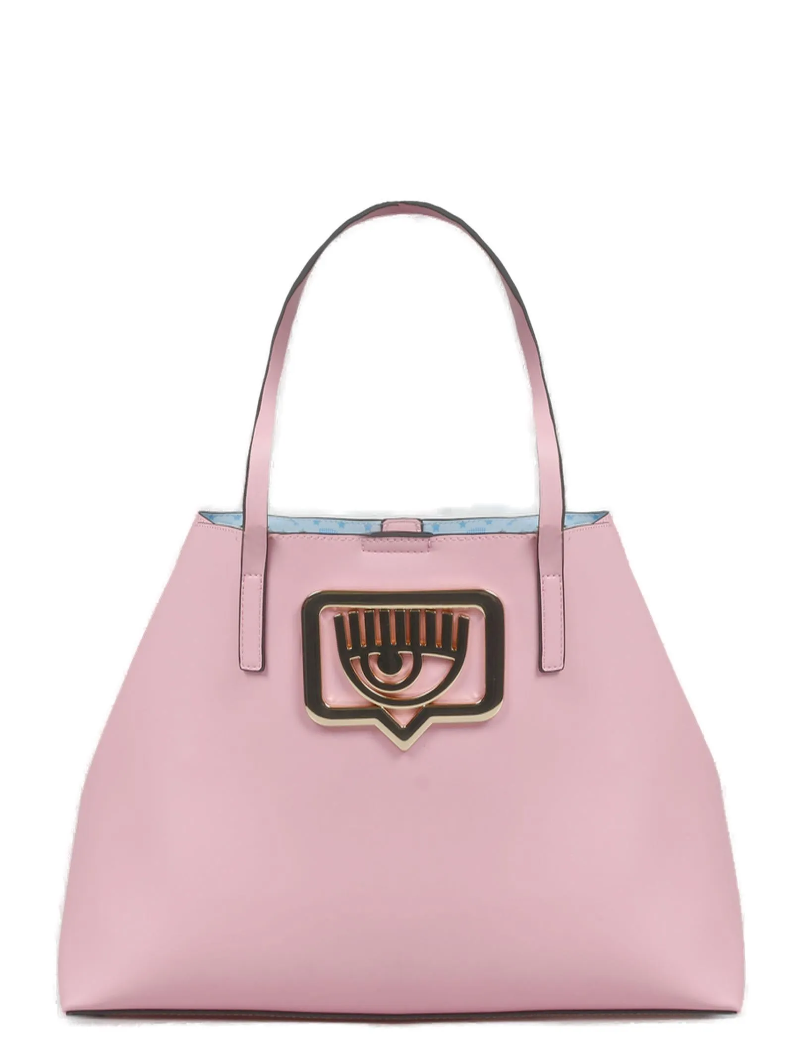 Chiara Ferragni Bold Eye Medium Top Handle Bag