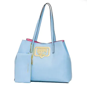 Chiara Ferragni Bold Eye Medium Top Handle Bag