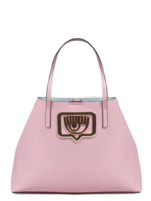 Chiara Ferragni Bold Eye Medium Top Handle Bag