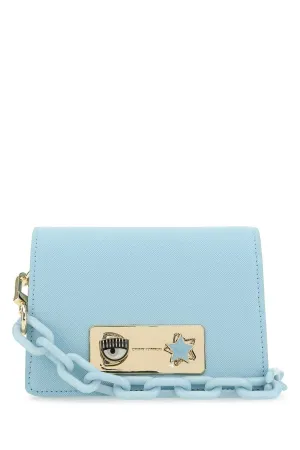 Chiara Ferragni Eye Star Plaque Chain-Linked Shoulder Bag
