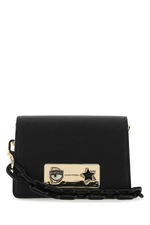 Chiara Ferragni Eye Star Plaque Chain-Linked Shoulder Bag