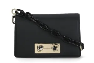 Chiara Ferragni Eyelike Chain-Link Crossbody Bag