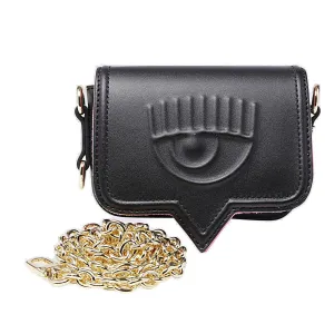 Chiara Ferragni Eyelike Chain-Linked Belt Bag