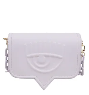 Chiara Ferragni Eyelike Chain-Linked Crossbody Bag