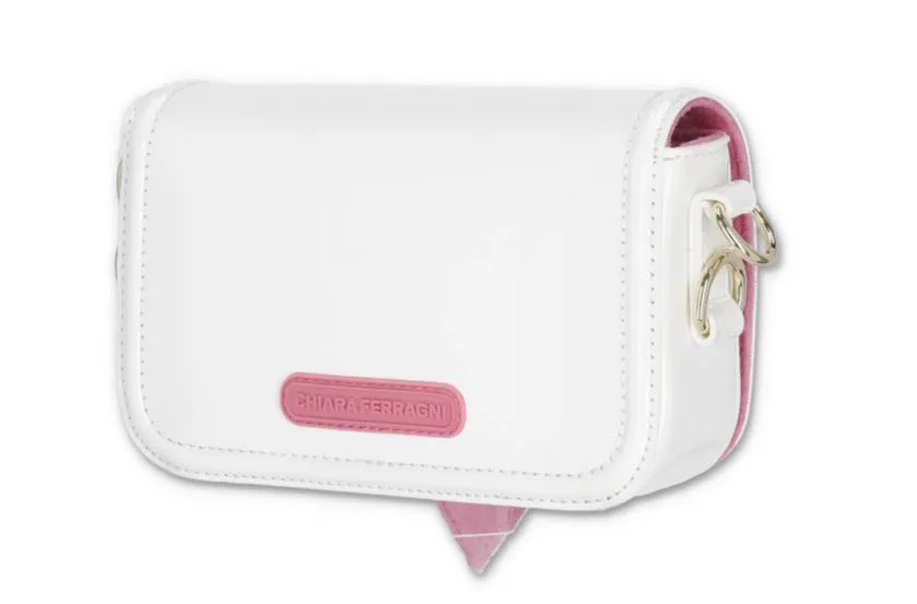 Chiara Ferragni Eyelike Chain-Linked Small Shoulder Bag
