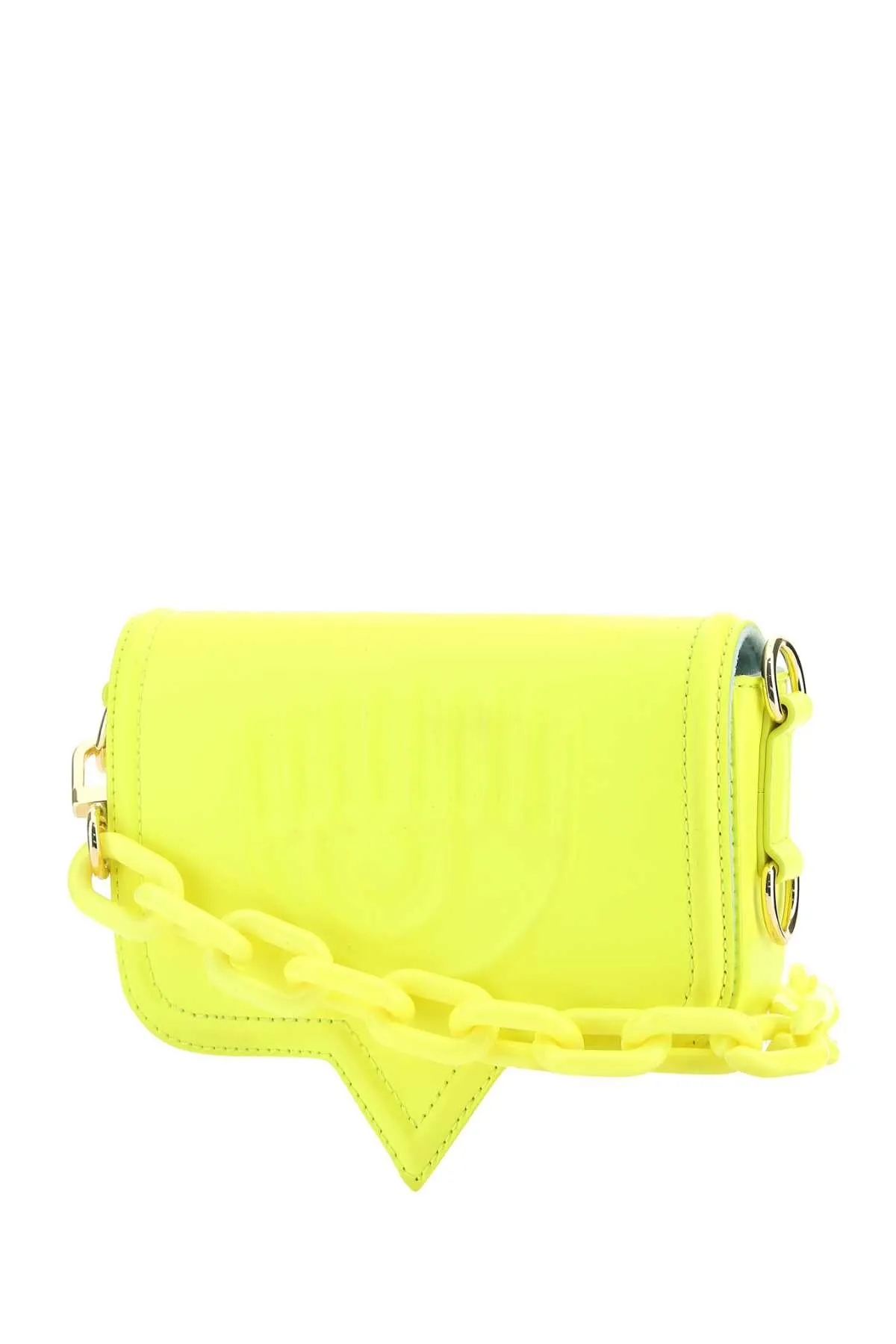 Chiara Ferragni Logo Embossed Chain-Linked Crossbody Bag