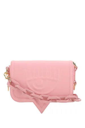 Chiara Ferragni Logo Embossed Chain-Linked Crossbody Bag