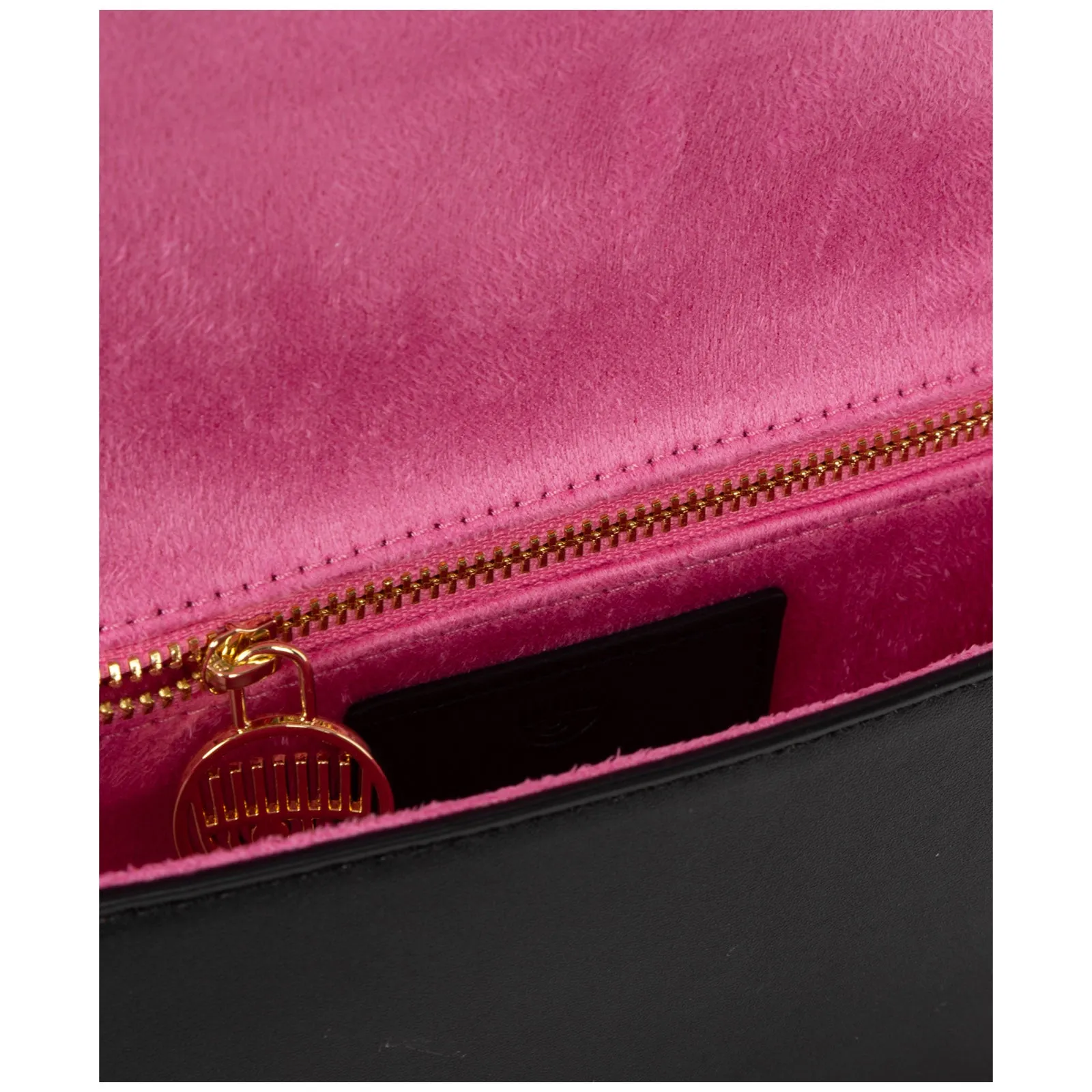 Chiara Ferragni Logo Embossed Chain-Linked Crossbody Bag