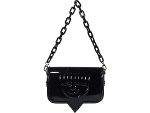 Chiara Ferragni Logo-Embossed Chain-Linked Shoulder Bag