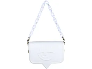 Chiara Ferragni Logo-Embossed Chain-Linked Shoulder Bag