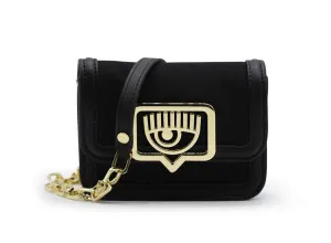 Chiara Ferragni Logo-Plaque Chain-Linked Mini Shoulder Bag