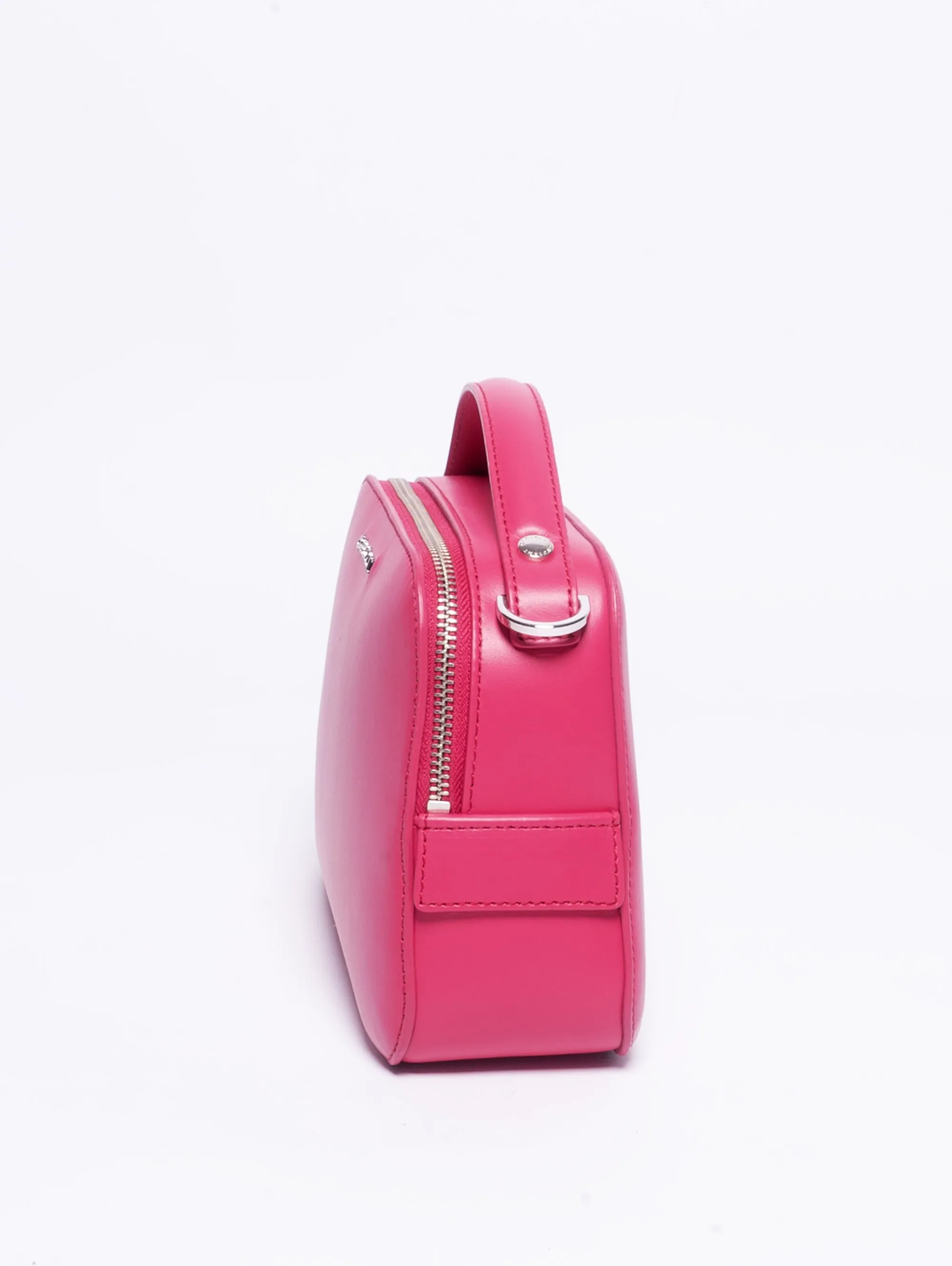 Chéri Handbag in Raspberry Smooth Leather