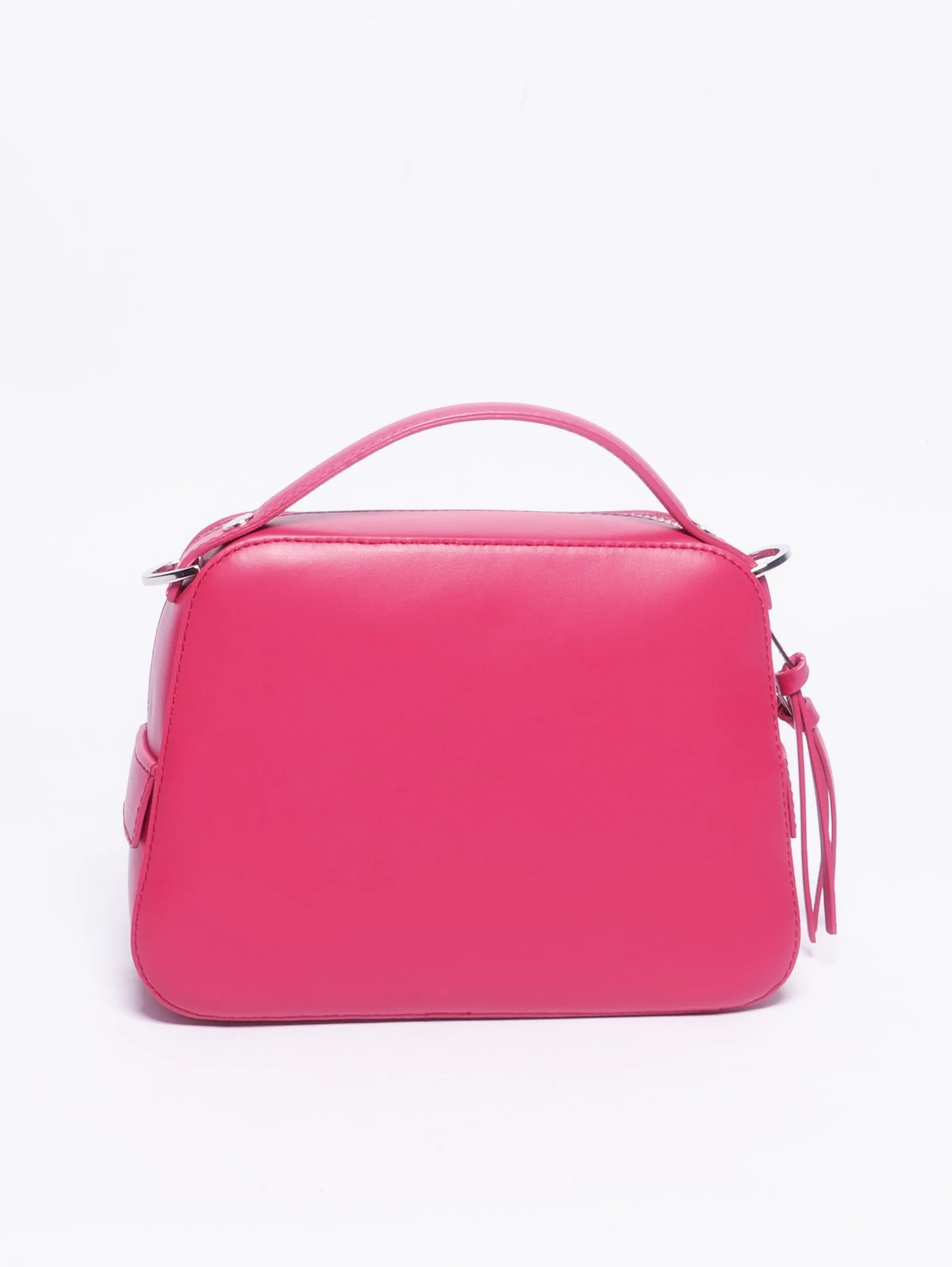 Chéri Handbag in Raspberry Smooth Leather