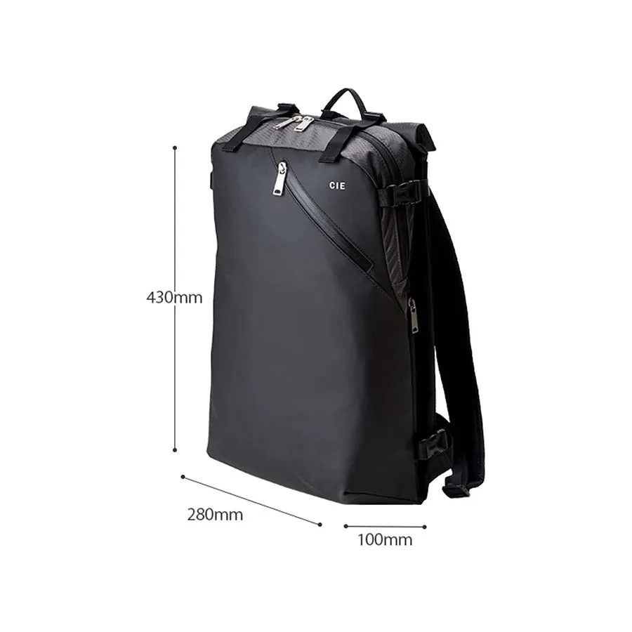 CIE CIE VARIOUS BACKPACK-01 BLACK  (620g)