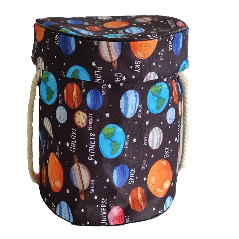 Clean-up Organizer Bucket Pouch Play Mat For Lego Toys Storage Container