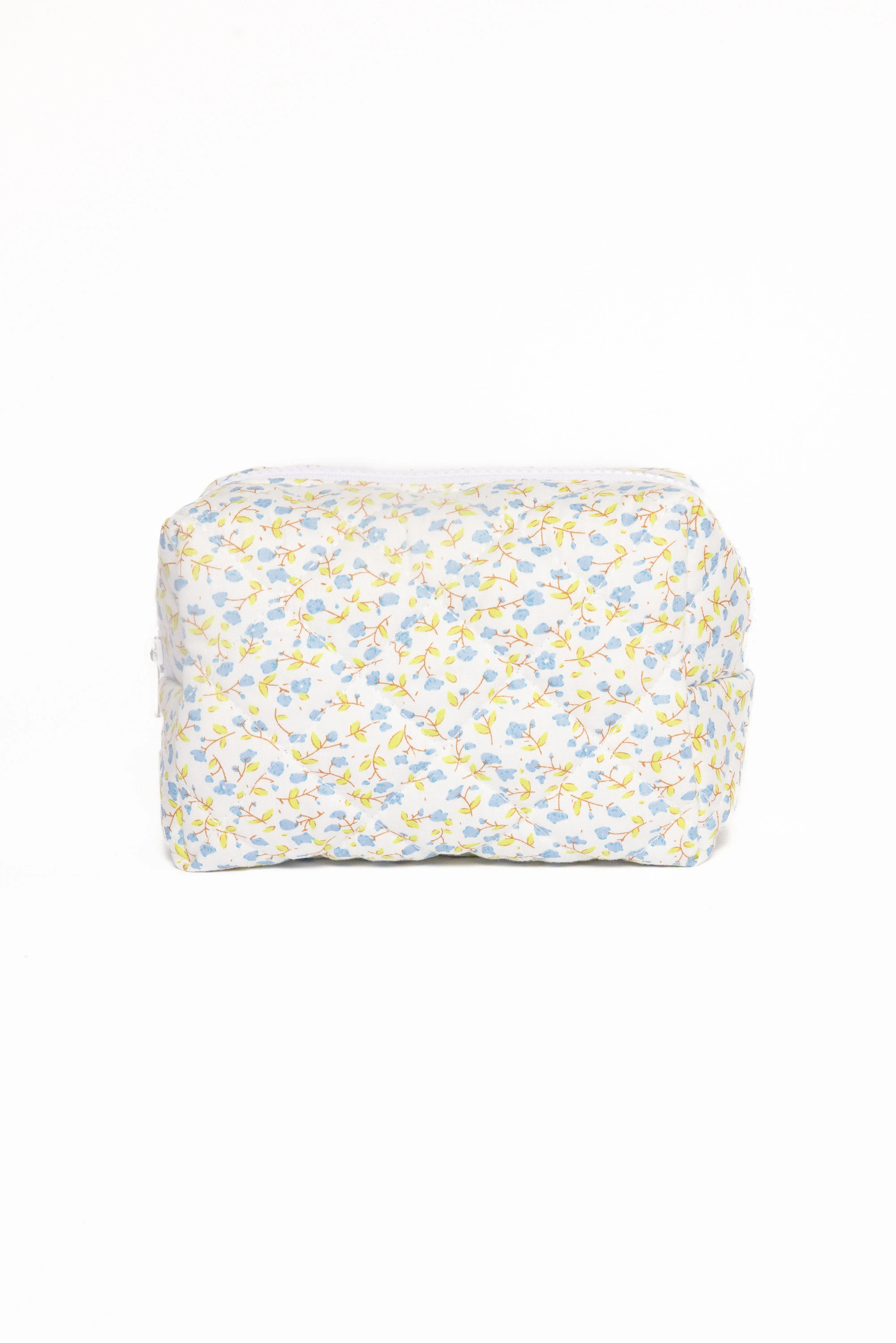 Clementine Cosmetic Bag - Blue Floral