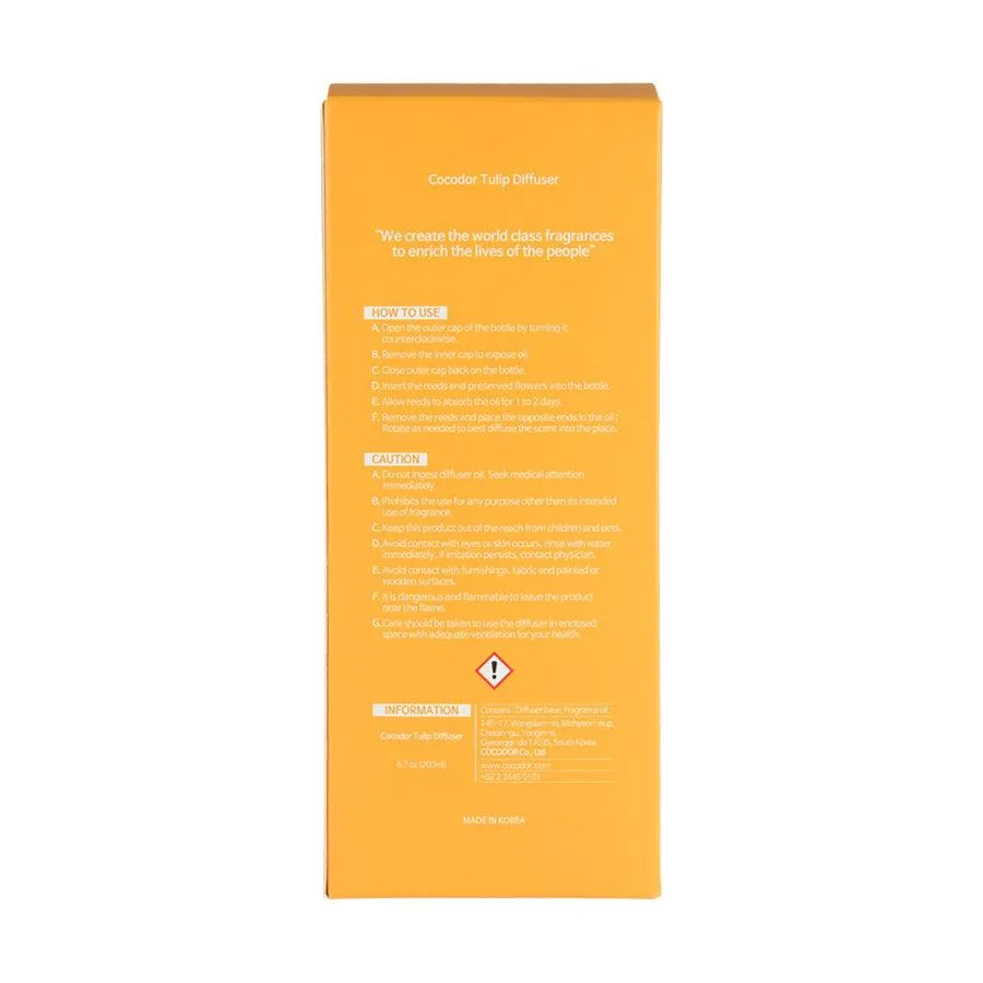COCOD'OR Tulip Diffuser (Mango Jasmine)  (200mL)