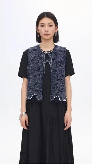 Cold Dye Lace Waistcoat