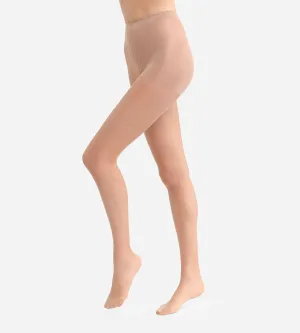 Collant chair en voile transparent effet nude Jour 17D Dim Body Touch