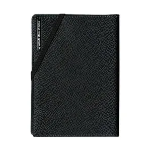 CONCISE Skimming Block Passport Cover Black  (30g)