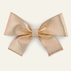 Deco Bow | Blush Rose with Gold hardware