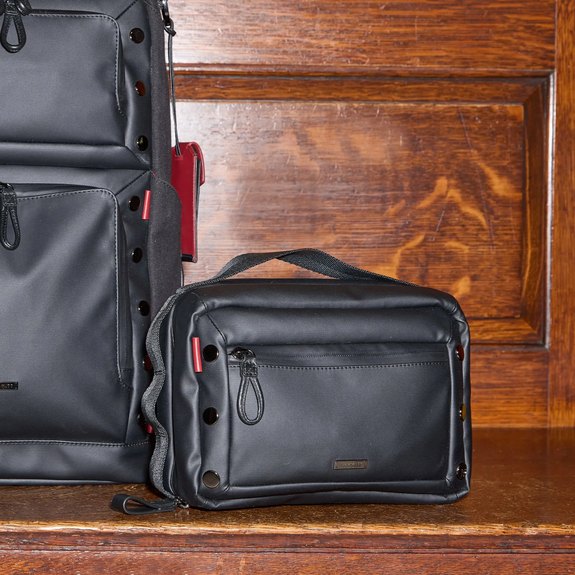 Del Mar Dopp Kit | Black/Gunmetal