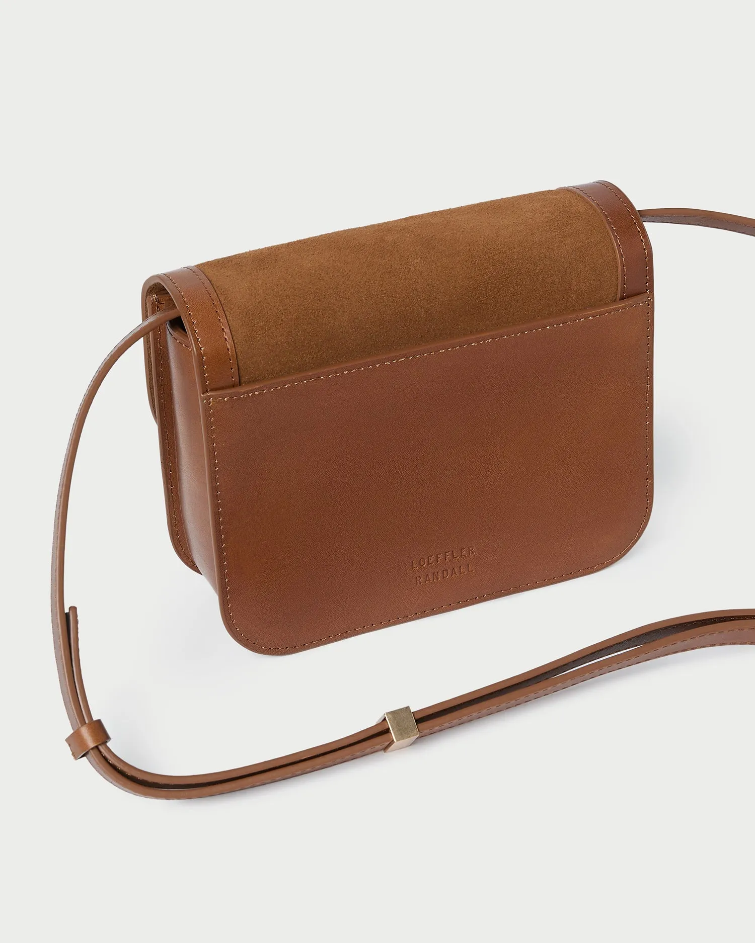 Desi Cacao Suede/Leather Crossbody