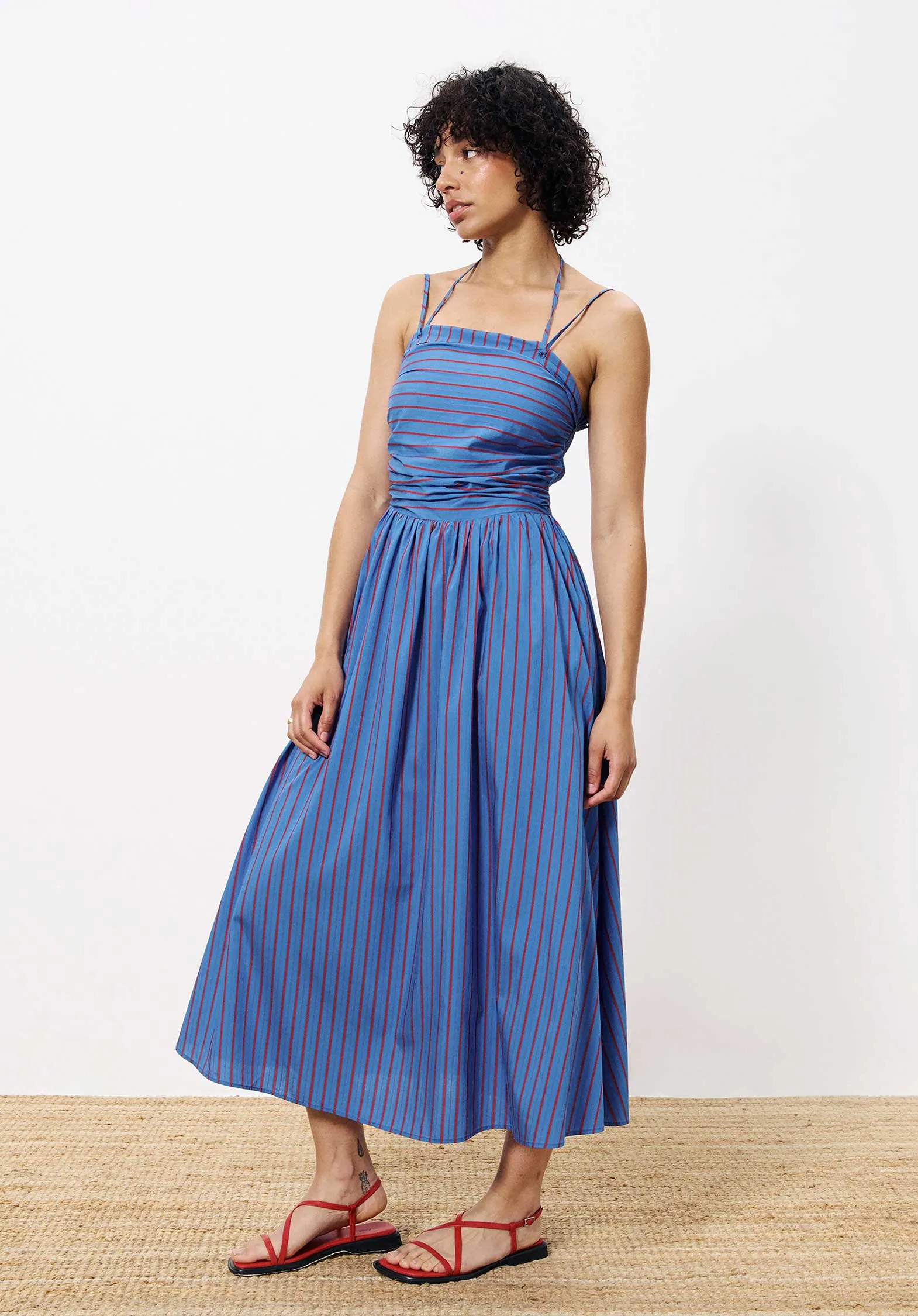 Dress Chc-25049 Laeila Bleu-Electrique