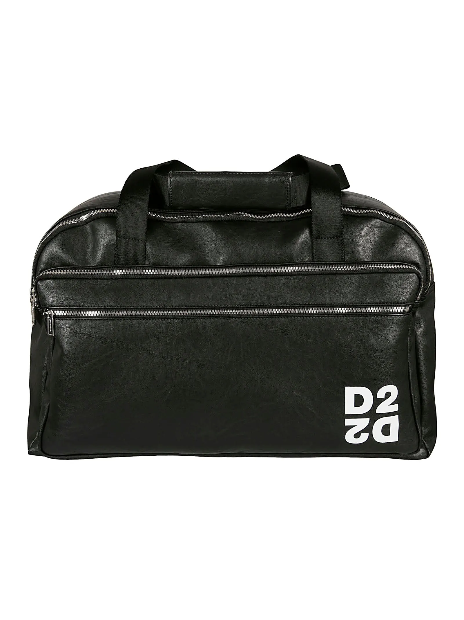 Dsquared2 70's Logo Printed Duffle Bag