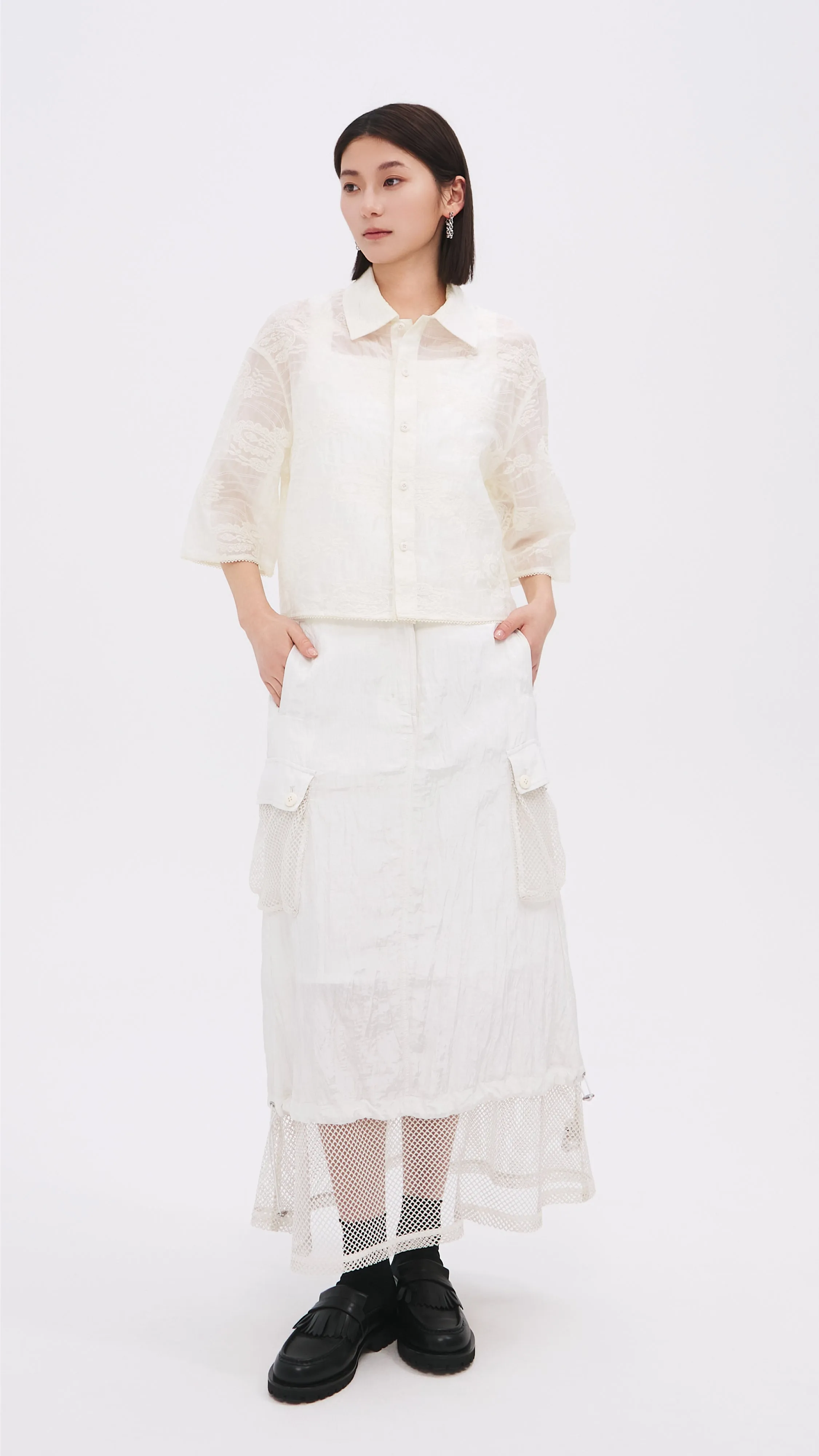 Embroidery Short Shirt