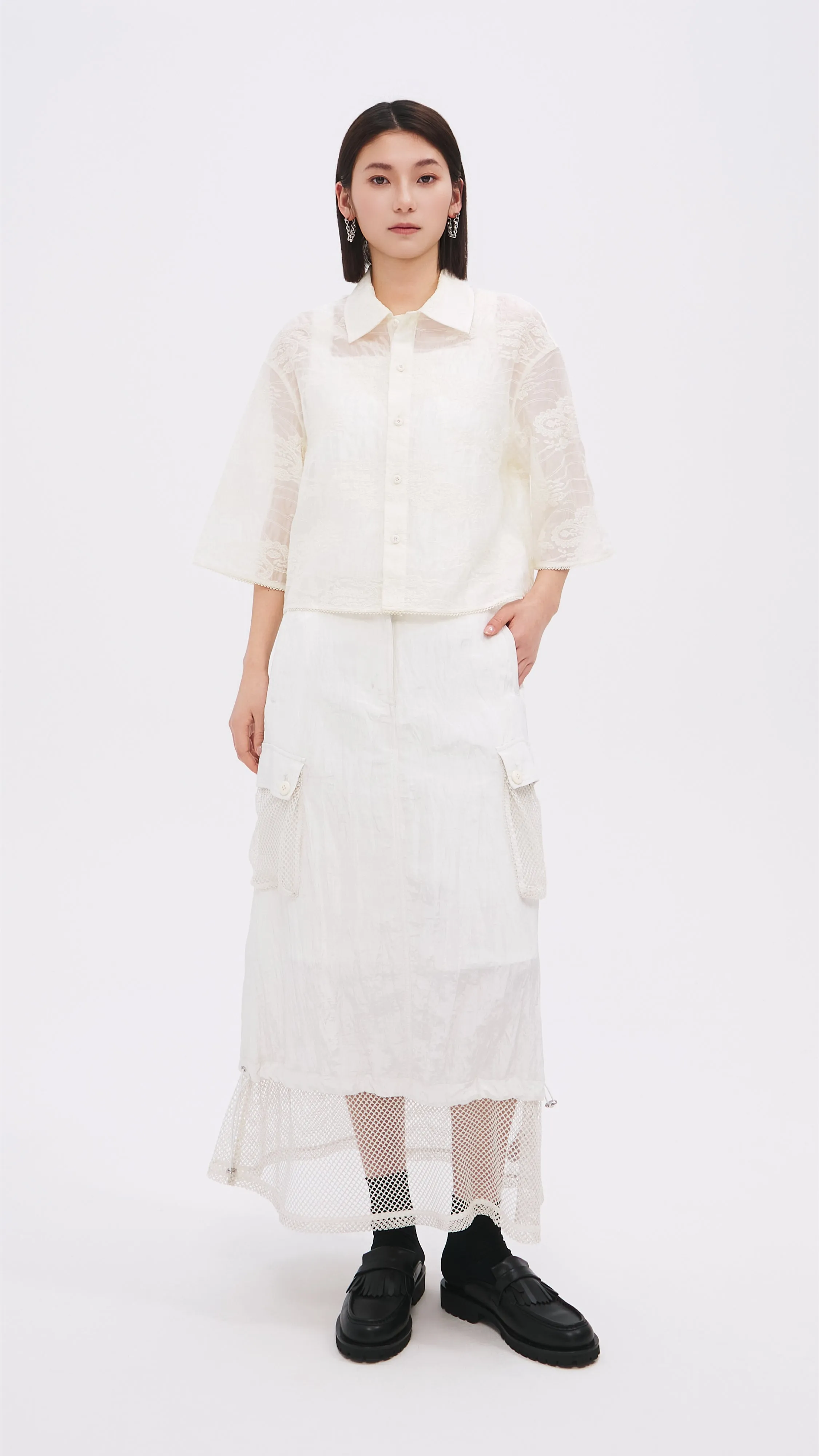 Embroidery Short Shirt