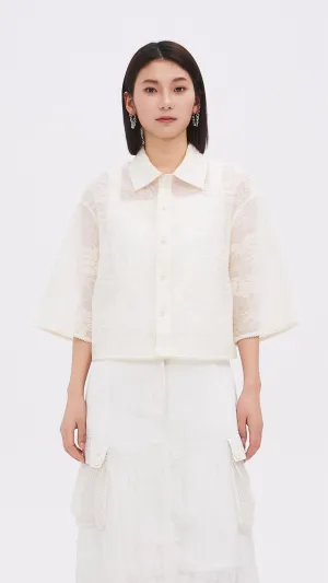 Embroidery Short Shirt