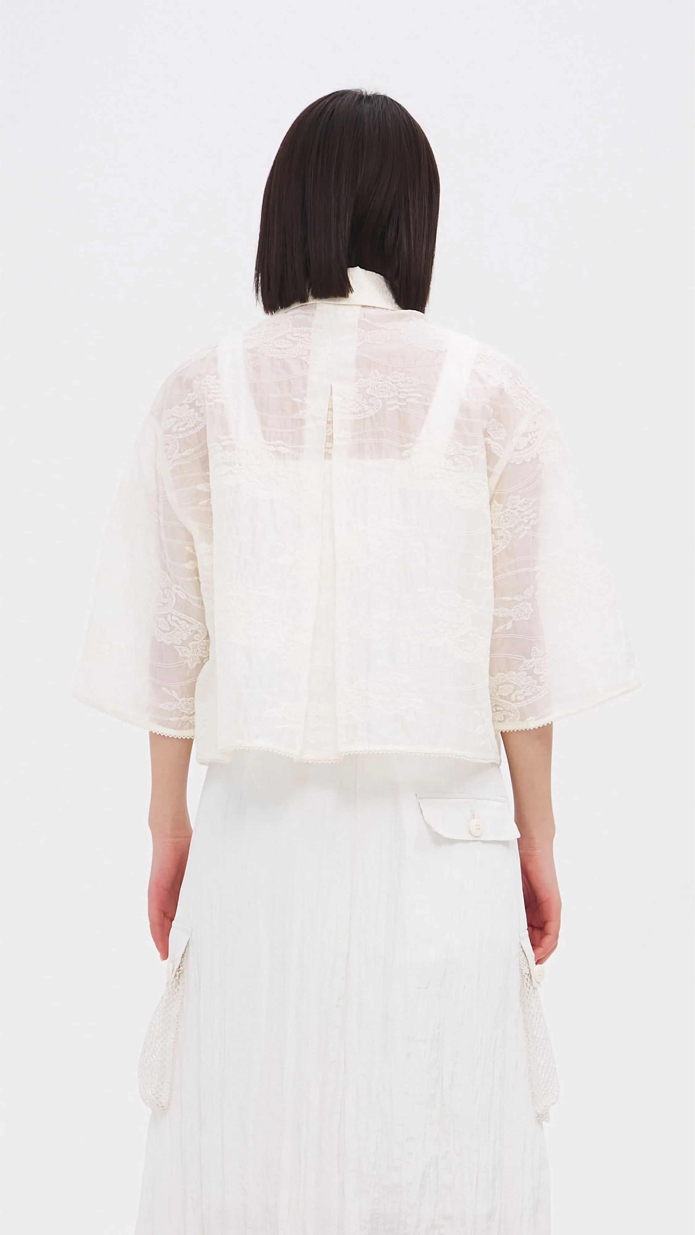 Embroidery Short Shirt