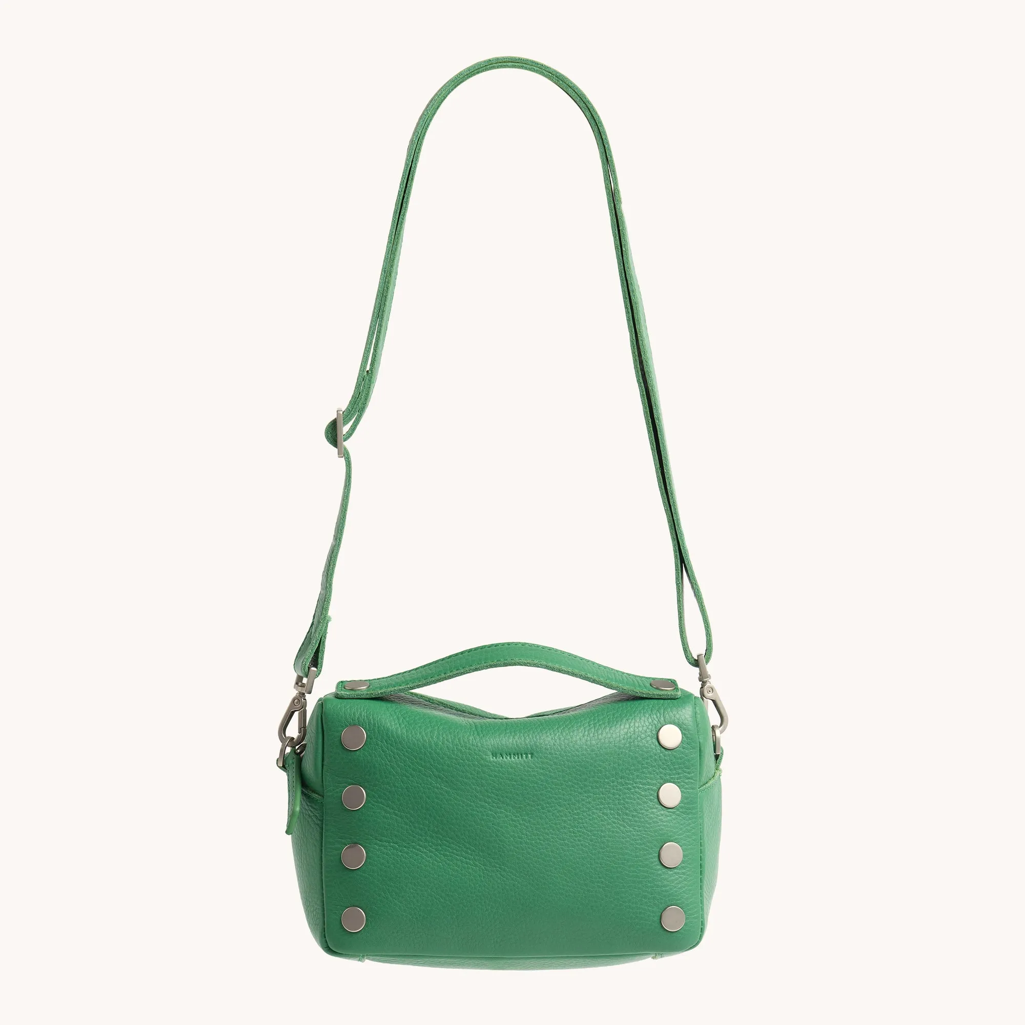 Evan Crossbody | Lime Zest/Brushed Silver | Sml