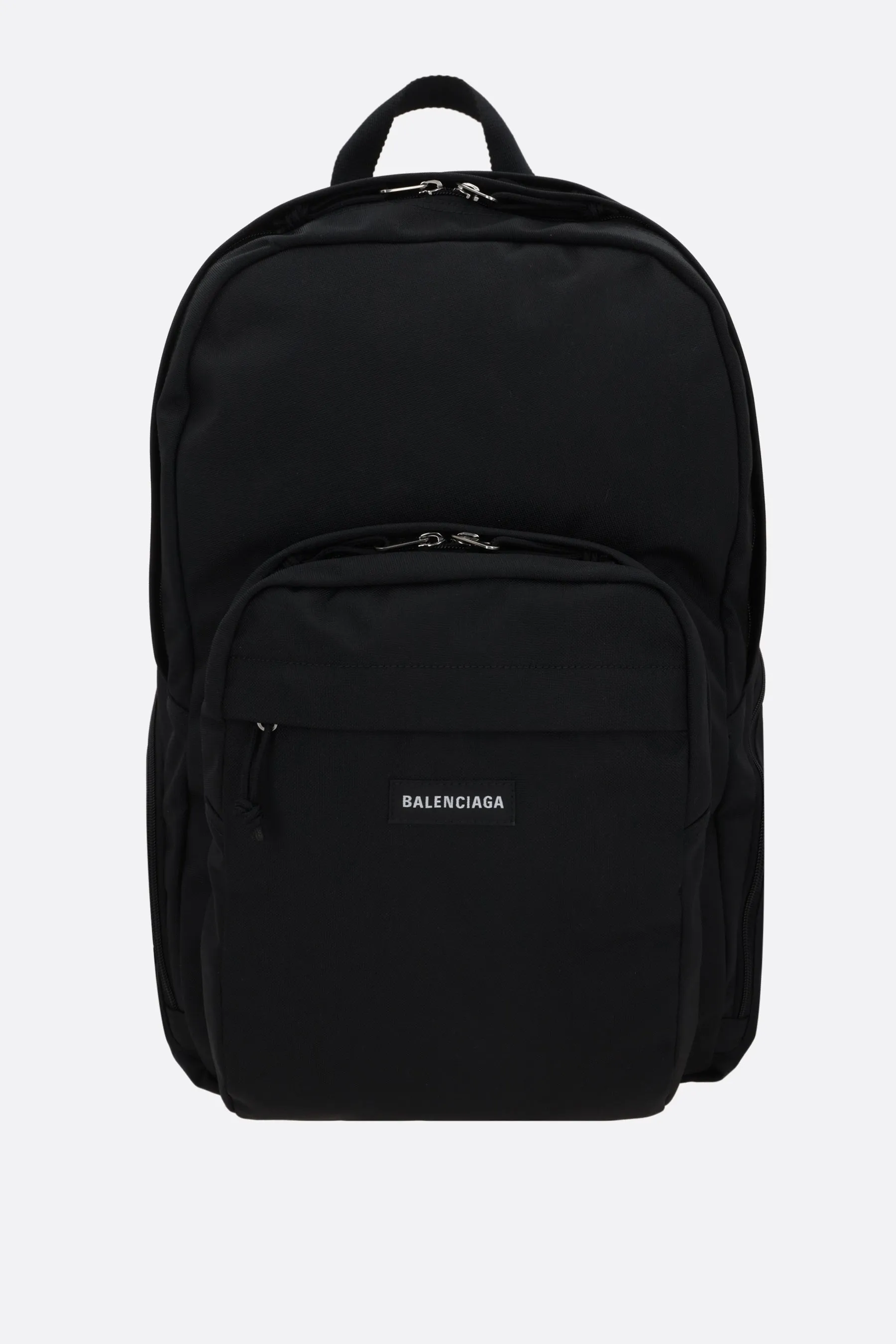 Explorer multipocket backpack in recycled nylon