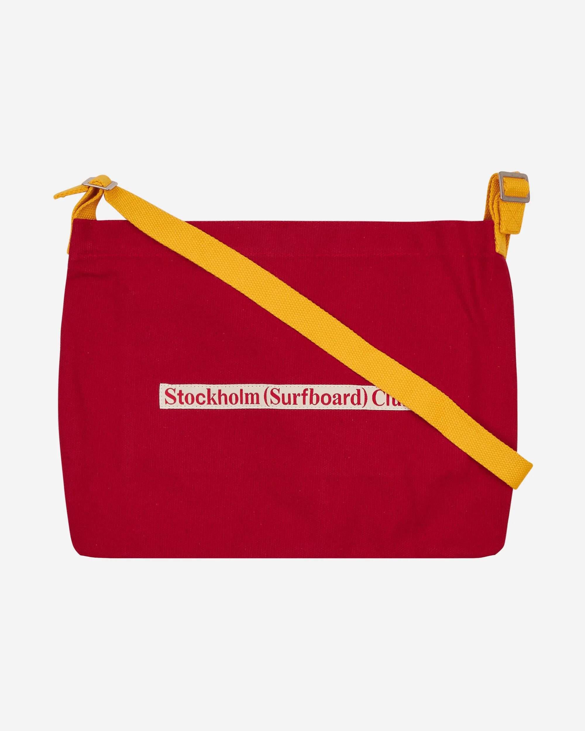 Flat Cross Body Bag Red