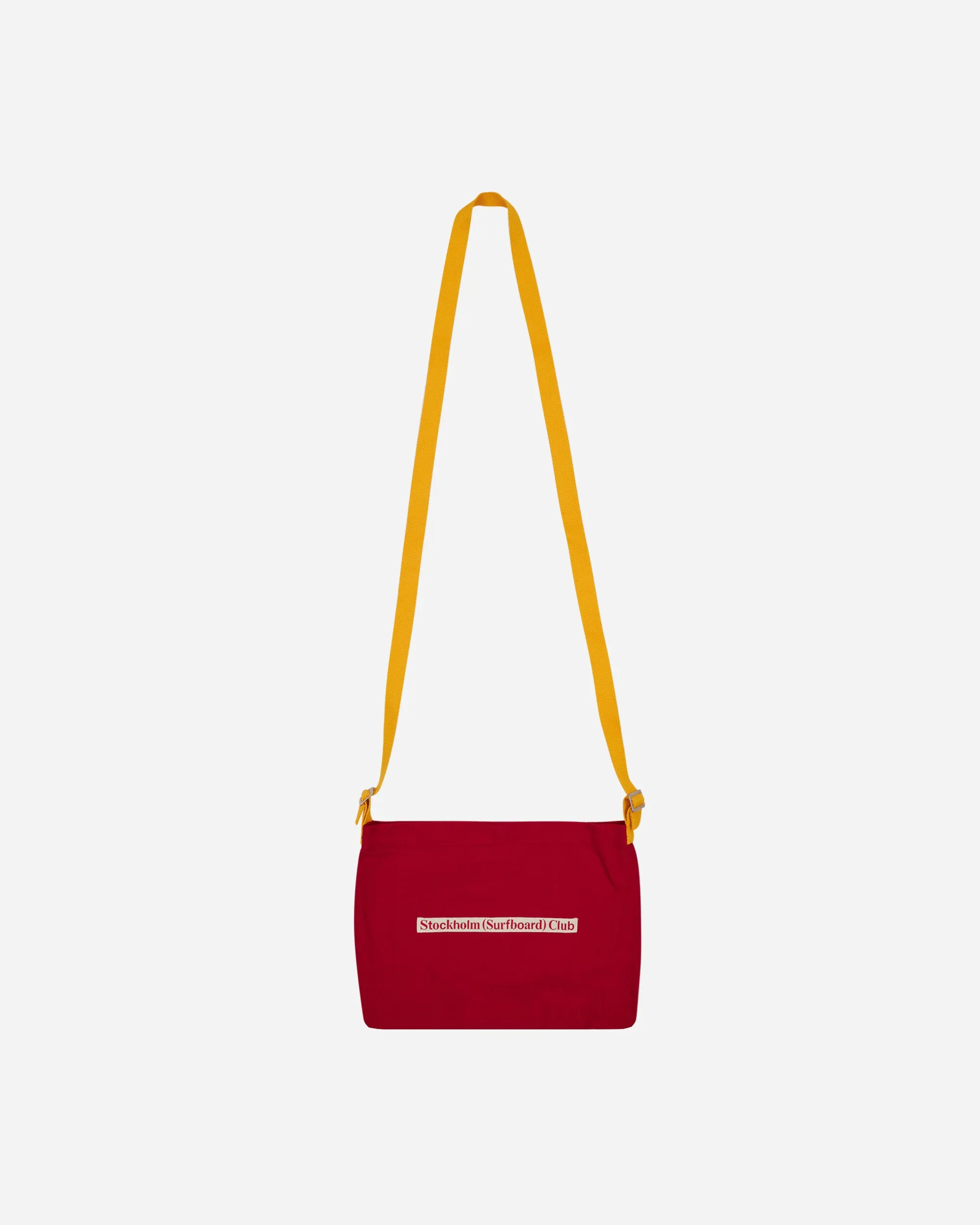 Flat Cross Body Bag Red