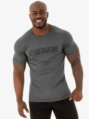 Flex Mesh T-Shirt - Charcoal