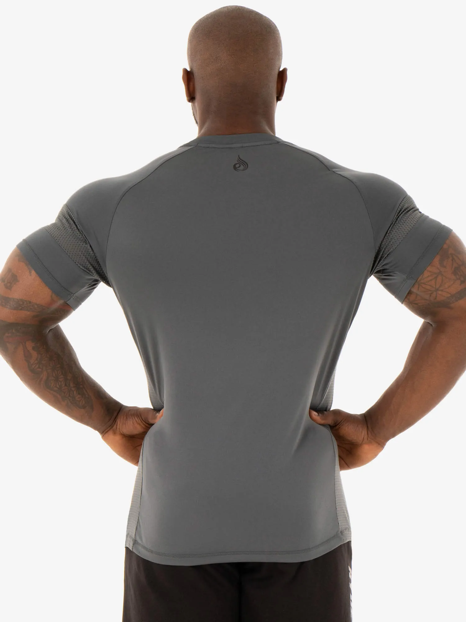 Flex Mesh T-Shirt - Charcoal