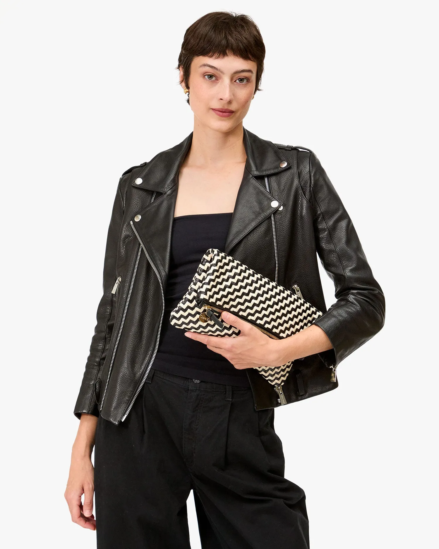 Foldover Clutch w/ Tabs