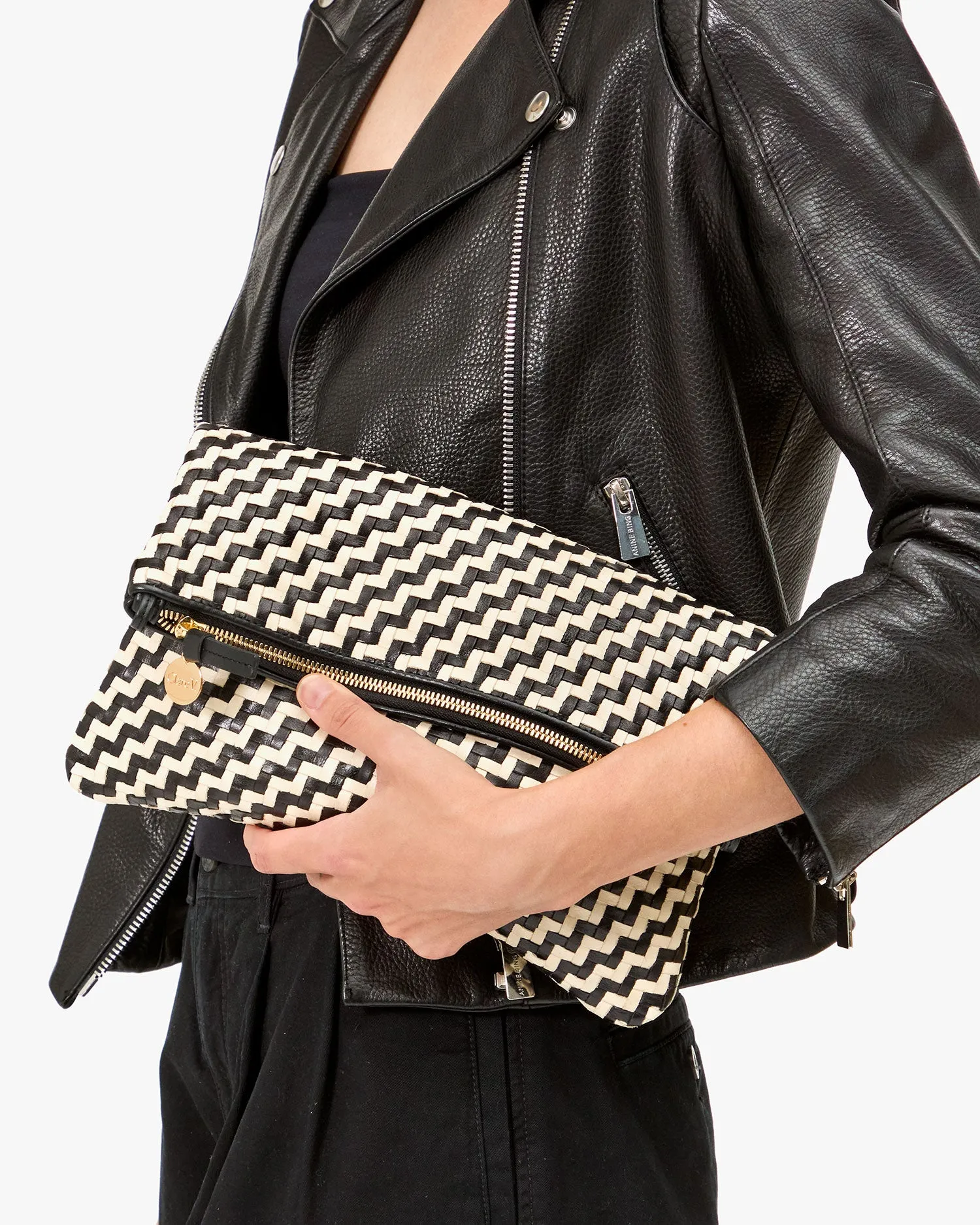Foldover Clutch w/ Tabs