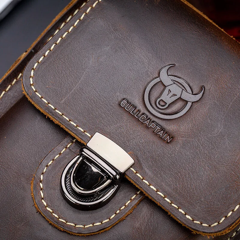 Genuine Leather Phone Bag Waist Bag Shoulder Bag All IN 1
