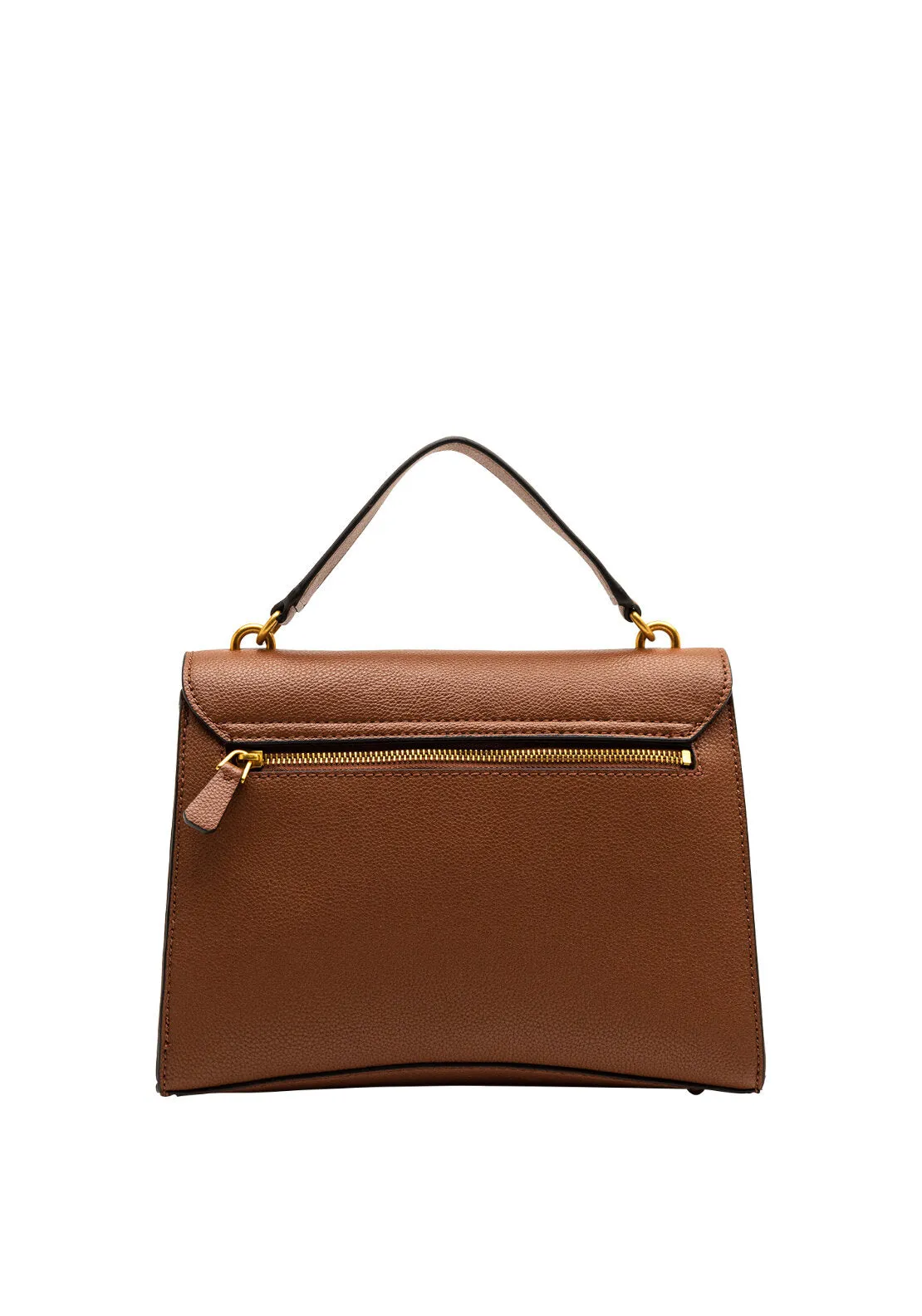 Guess Zira Studded Crossbody Bag, Cognac