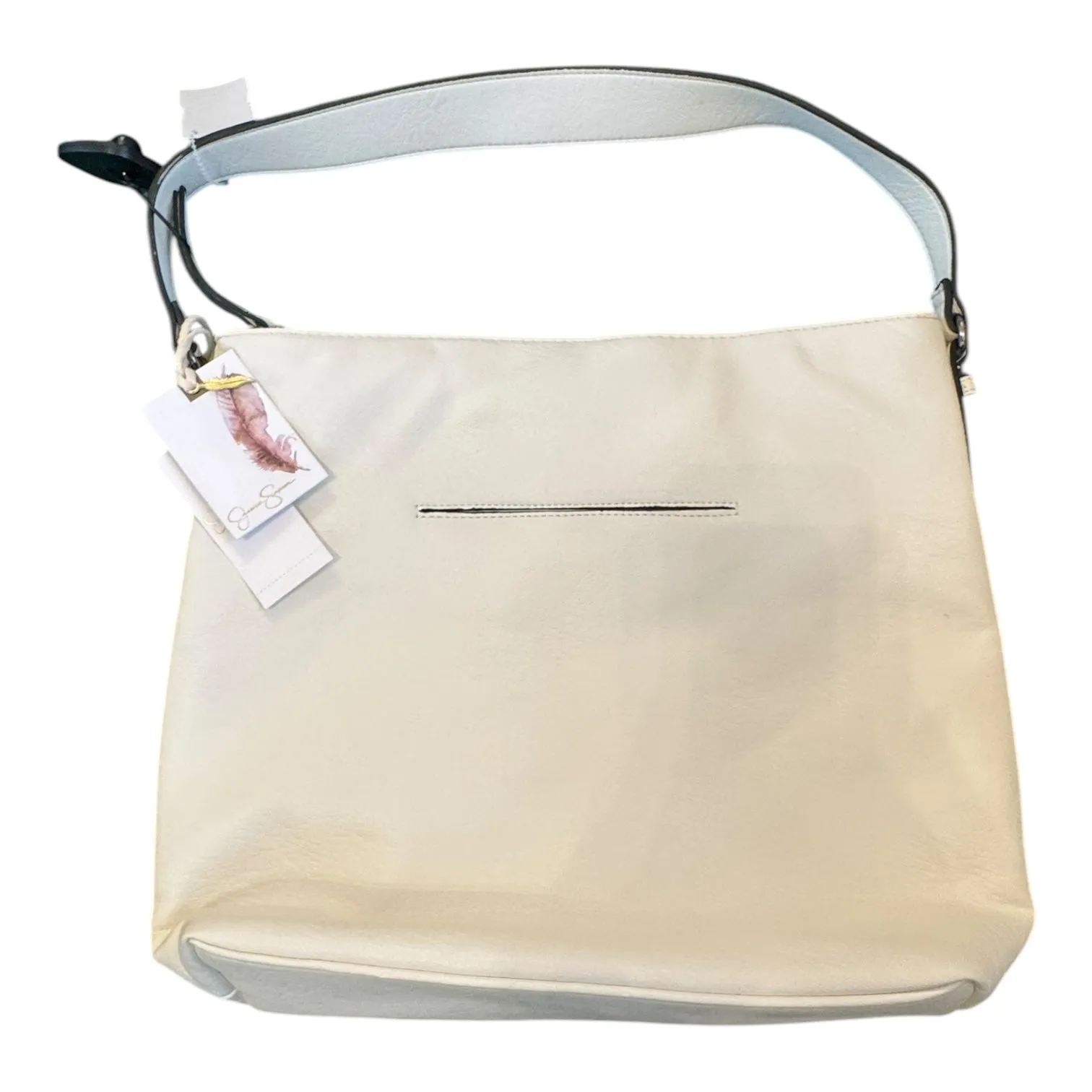 Handbag By Jessica Simpson In Cream, Size:Large