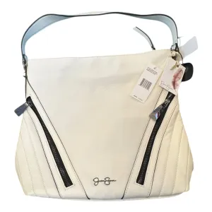 Handbag By Jessica Simpson In Cream, Size:Large
