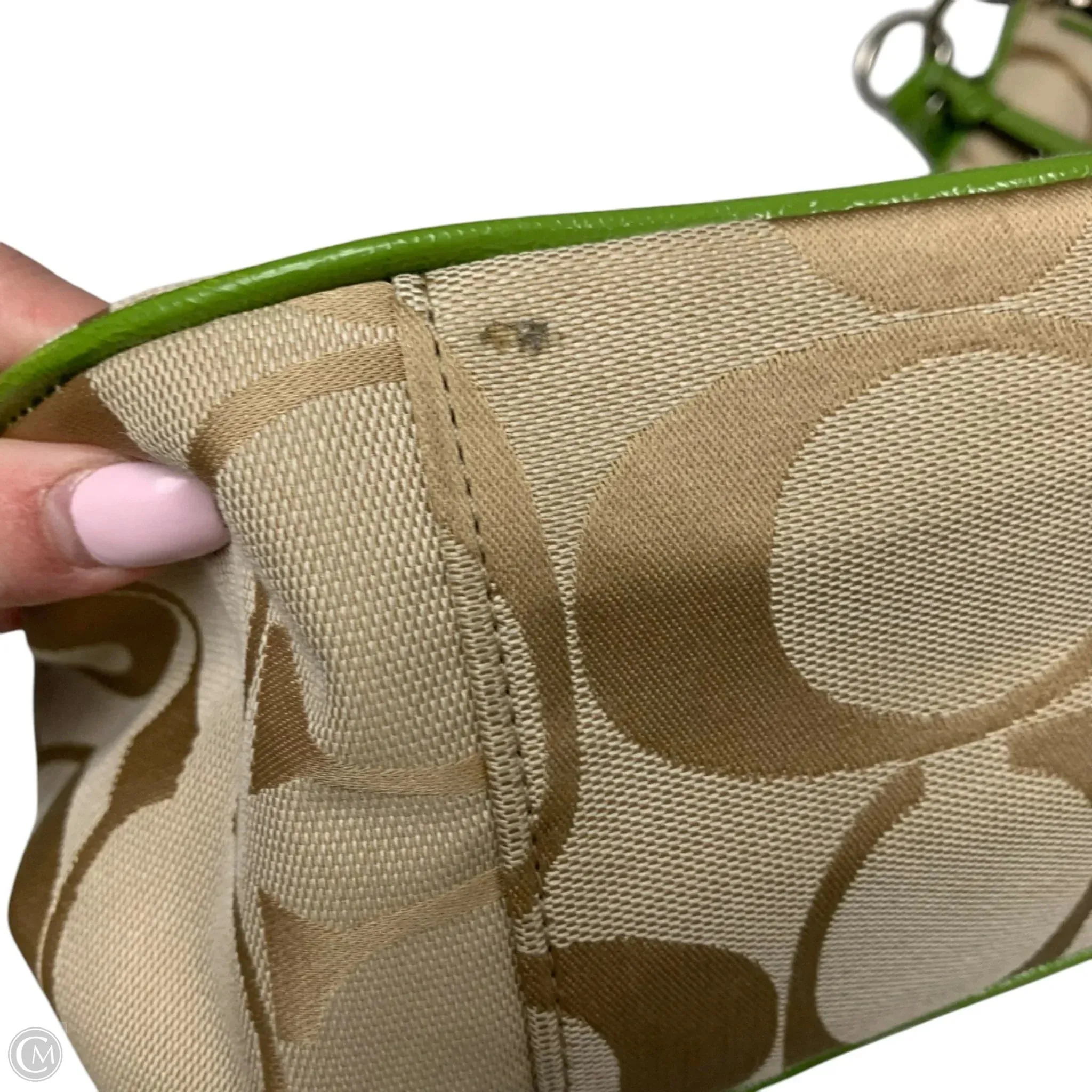Handbag Designer By Coach, Size: Medium