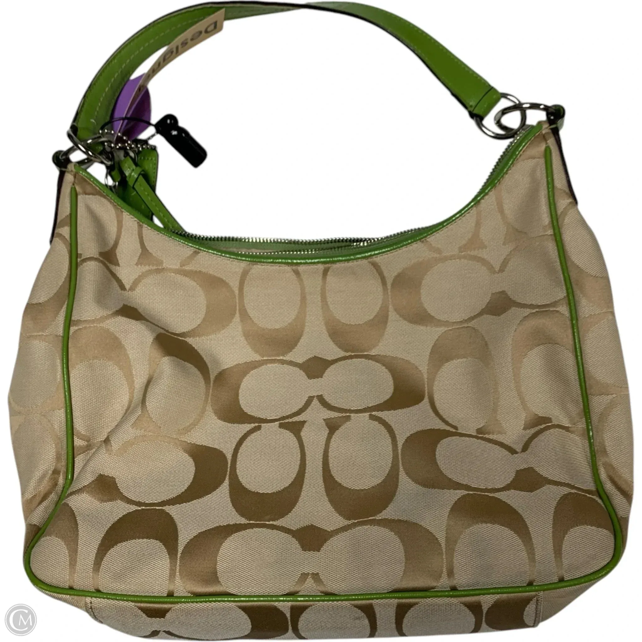 Handbag Designer By Coach, Size: Medium