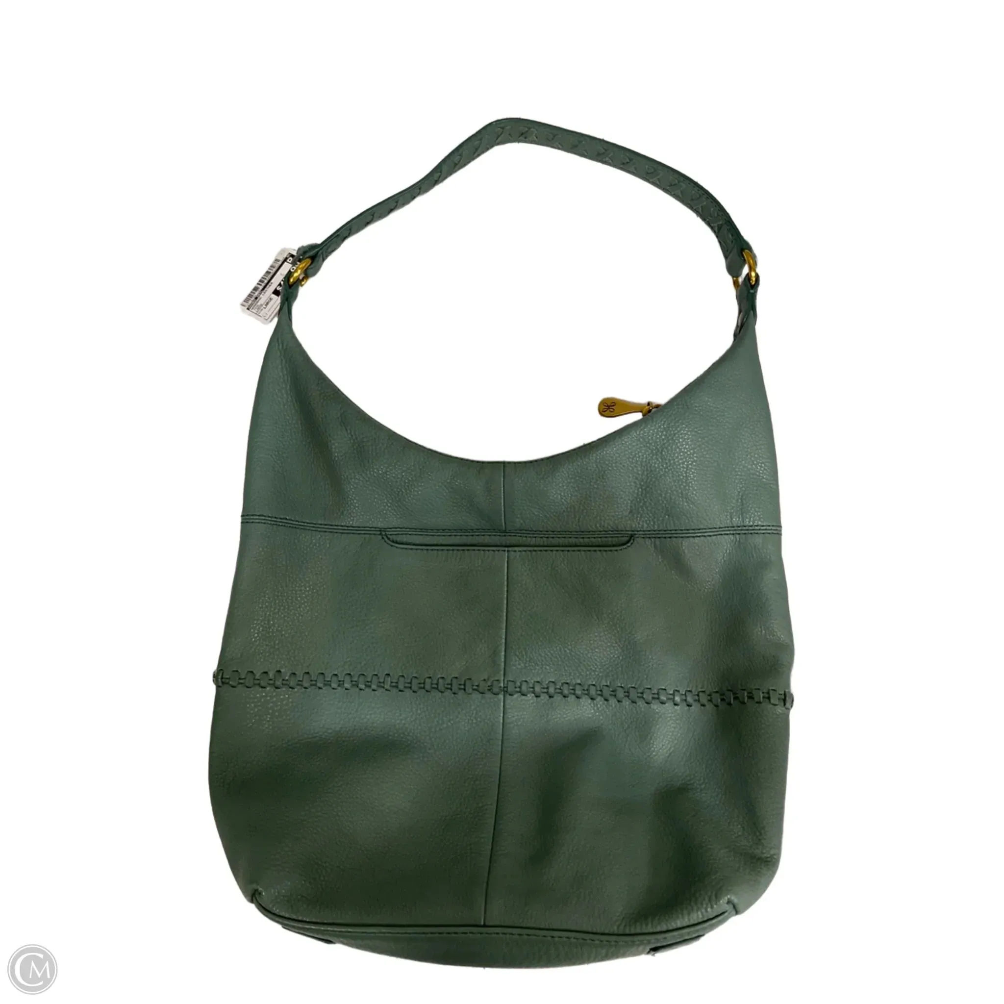 Handbag Leather By Hobo Intl, Size: Large