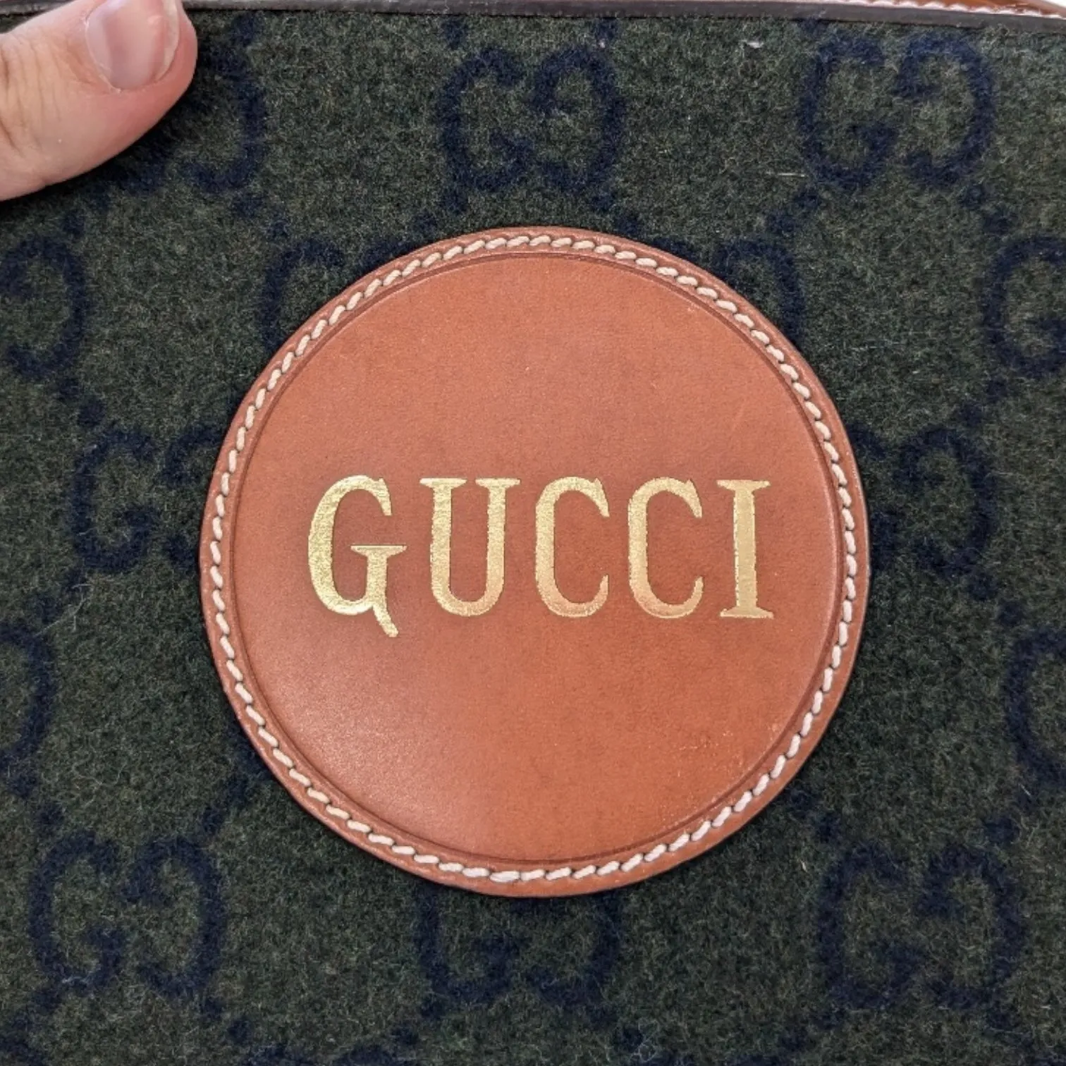Handbag Luxury Designer By Gucci In Multi, Size:Small